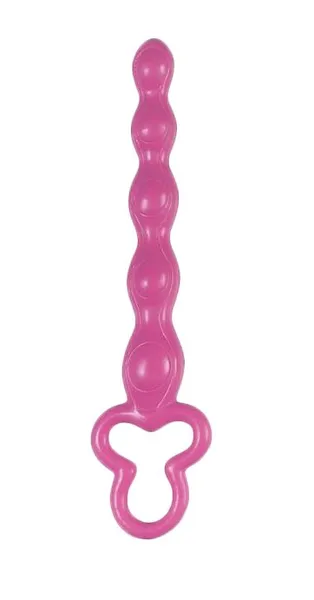 Ružičasti Analni lanac Clover Anal Rod - 18 cm.