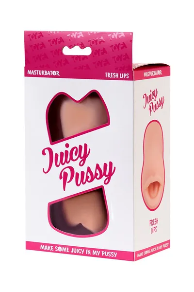 Masturbator realan TOIFA Juici Pussi Fresh Lips, usta, TPR, telesni, 14 cm