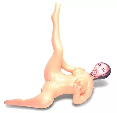Sexualna lutka na naduvavanje sa podignutom nogom