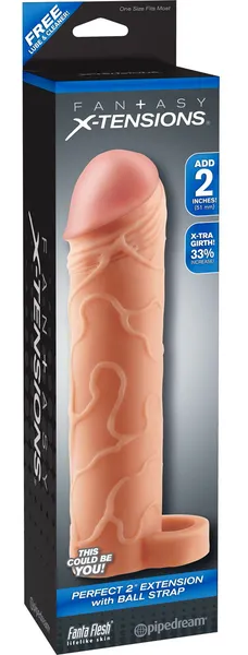 Perfect 2 proširenje prstena sa kugličnom trakom-19 cm