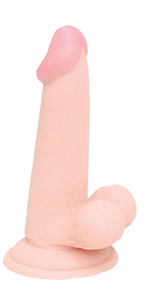 Telesni Dildo plug n Ride 5.5 Flesh dong-14 cm.