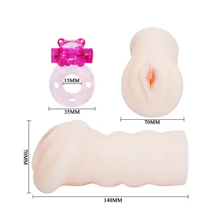 Masturbator sa vibracijom BM-009132H