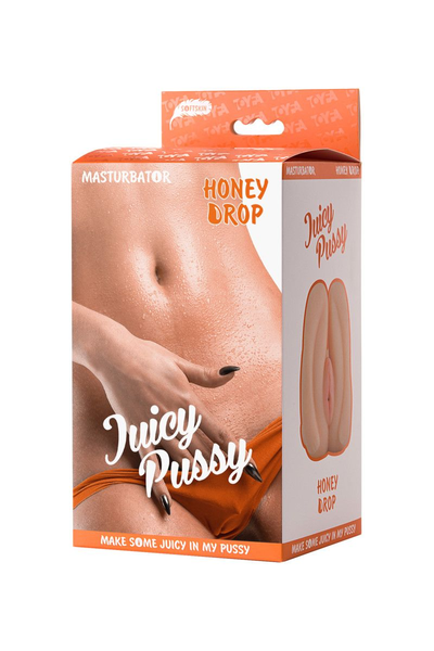 Masturbator realan TOIFA Juici Pussi med Drop, vagina, TPR, telesni, 15 cm