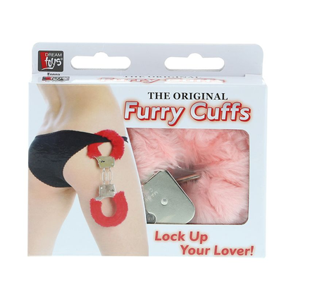 Metalne lisice sa ružičastim krznenim rubom metal handcuffs vith Plush