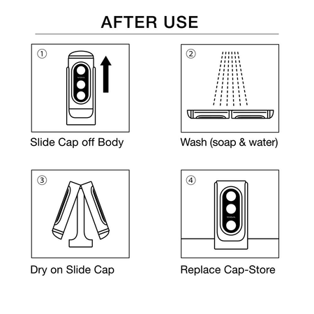 Tenga stimulator flip rupa Crna
