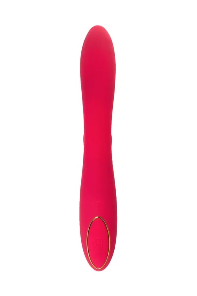 Vibrator sa vakuumskom talasnom stimulacijom jos Enila, silikon, roze, 23 cm