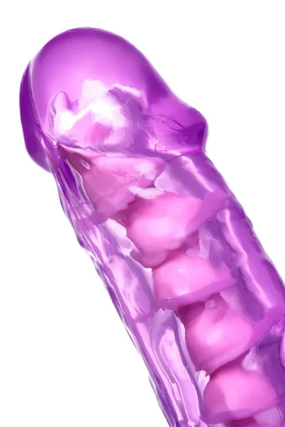 Realistični dildo a-Tois bi TOIFA Celiam, TPE, ljubičasta, 20,5 cm