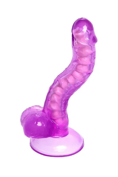 Realistični dildo a-Tois bi TOIFA Celiam, TPE, ljubičasta, 20,5 cm