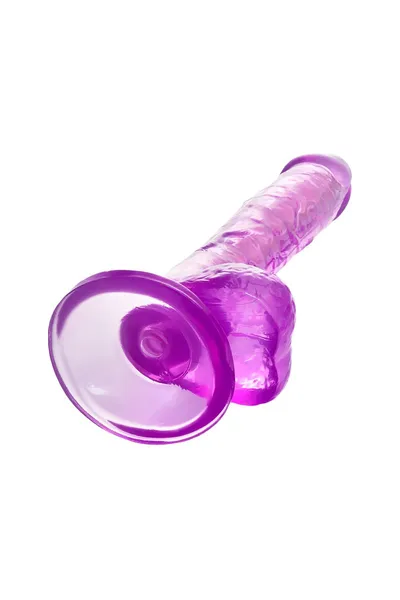Realistični dildo a-Tois bi TOIFA Celiam, TPE, ljubičasta, 20,5 cm