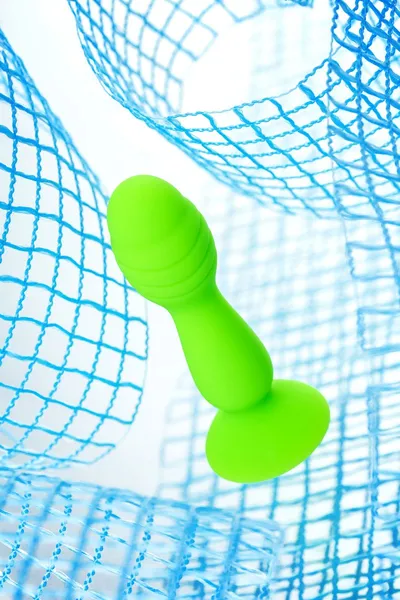 Analna čaura a-Tois bi TOIFA Terg, silikon, zelena, 10 cm