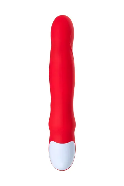 Jos Redli Vibrator sa pokretnom glavom, silikon, crvena, 21 cm