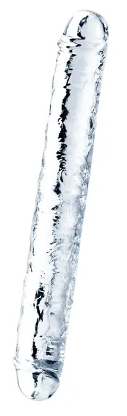 Prozirni dvostrani Dildo Flavless Clear Double Dildo-30 cm
