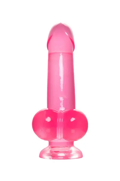 Realistični dildo a-Tois bi TOIFA Fush, TPE, roze, 18 cm