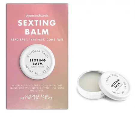 Бальзам для клитора sexting balm .