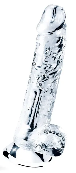 Prozirni Dildo Flavless Clear Dildo 7.5-19 cm
