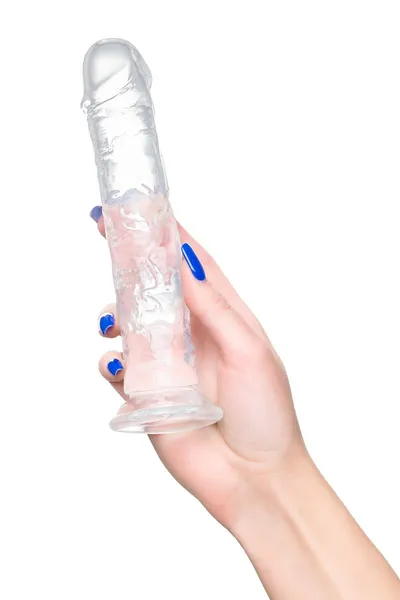 Dildo a-Toys by toifa Auri, TPE, transparentan, 20 cm