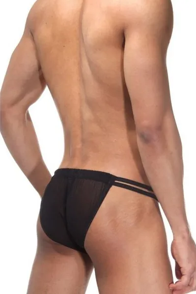 Muške tanga gaćice od prozirne rastezljive tkanine