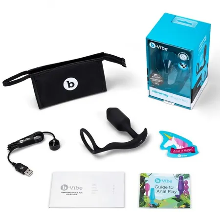 Vibrirajući dodatak za erekciju Vibrating Snug Tug veličina M