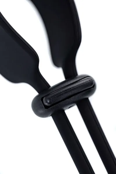 Laso na penisu a-Tois bi TOIFA Keb, silikon, crno, 14 cm