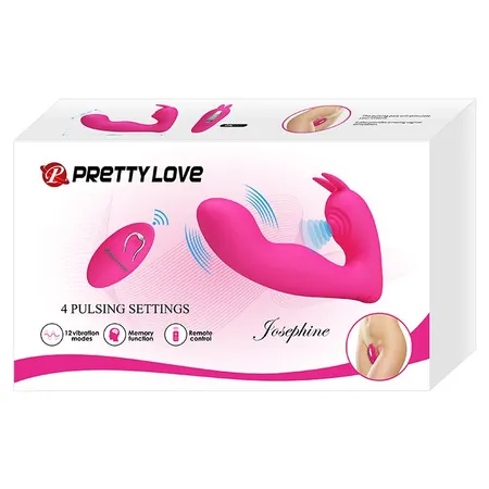 Pretti Love Vibrator sa vaginalnim i klitoralnim stimulacijama