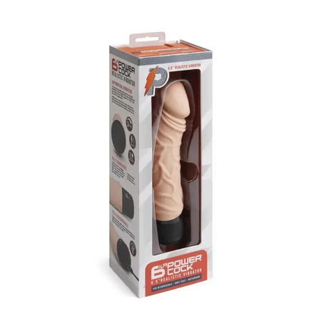 Klasični masažer 6.5  Girthy Realistic Vibrator telesni