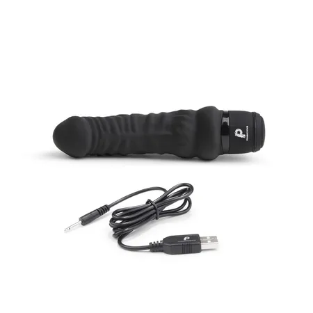 Mali masažer 6  Realistic Vibrator Crna