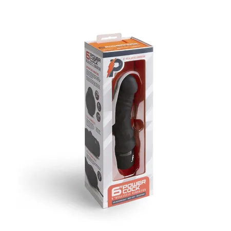 Mali masažer 6  Realistic Vibrator Crna