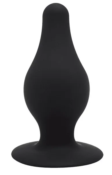 Silekd crni srednji Analni čep-9,3 cm.