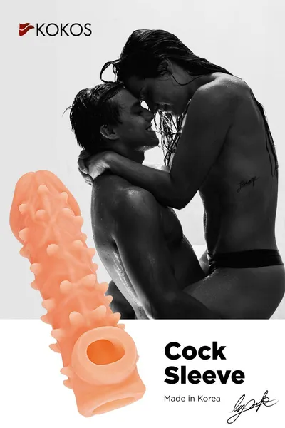 Kokos mlaznica je realna sa dodatnom stimulacijom, TPE, telesna, 13,8 cm (CS.005-S)