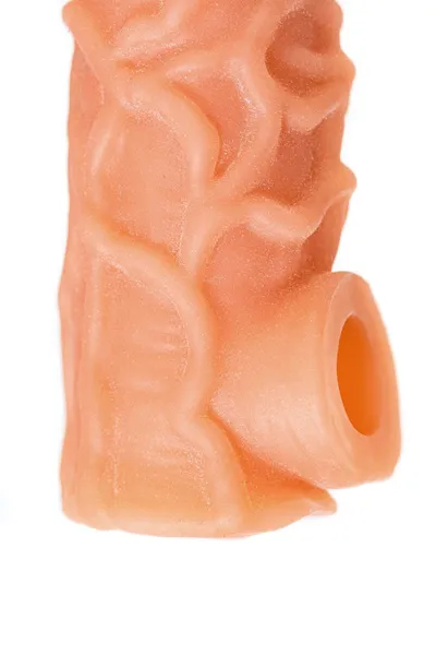 Kokos mlaznica je realna sa dodatnom stimulacijom, TPE, telesna, 13,8 cm (CS.006-S)