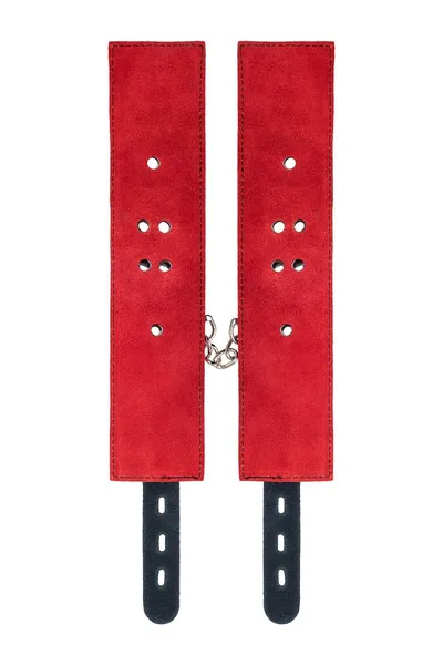 Okovi Toifa teatra na noge, koža, crvena, 28 cm