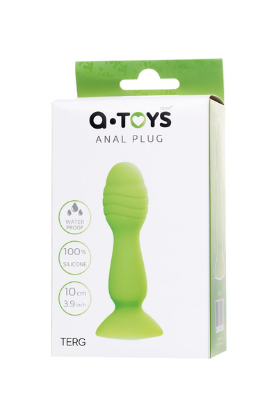 Analna čaura a-Tois bi TOIFA Terg, silikon, zelena, 10 cm