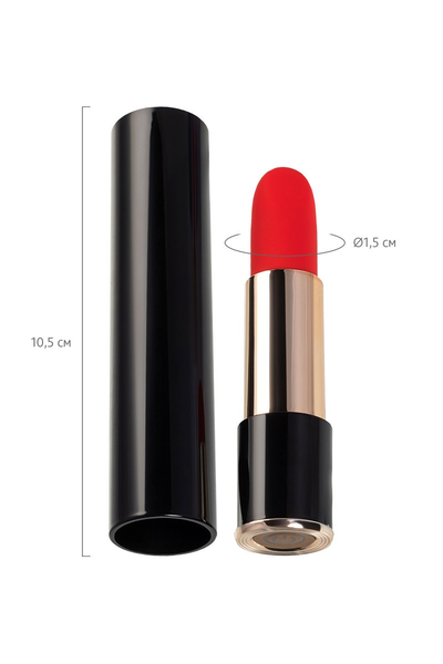 L'eroina Merlo Minivibrator, ABS plastika, Crna, 10,5 cm