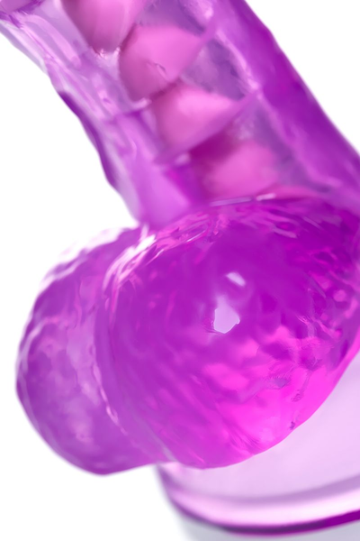 Realistični dildo a-Tois bi TOIFA Celiam, TPE, ljubičasta, 20,5 cm