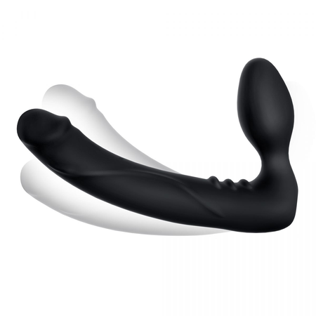 Strapon sa vibracijama bez kaiševa, 17 cm