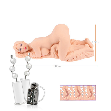 Valentina auto, masturbator 3D vagina, anus i po, sa vibracijom