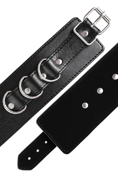 Anonimo lisice #0103, PU koža, crna