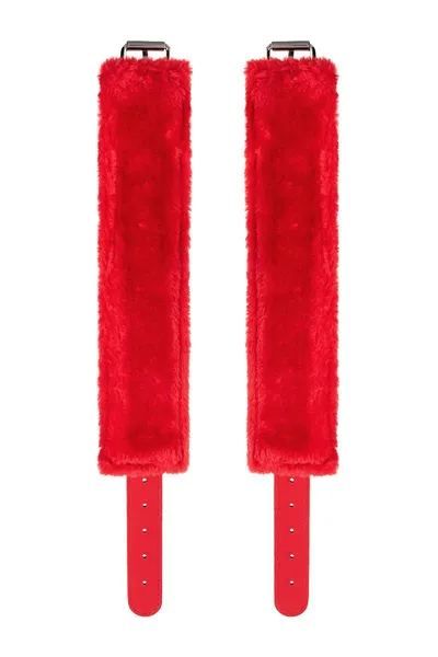 Ponozhi Anonimo #0155, PU koža, crvena, 27 cm