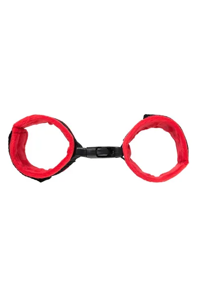 Anonimo lisice #0106, velur, crvene, 24 cm