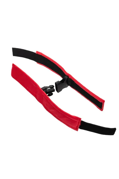 Anonimo lisice #0106, velur, crvene, 24 cm