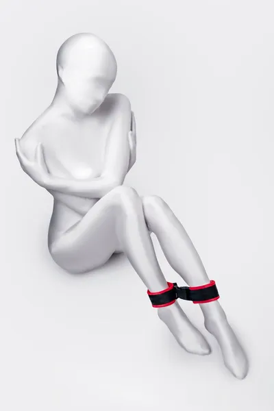 Ponozi Anonimo #0156, velur, crveni, 29 cm