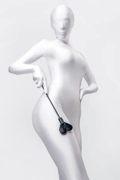 Stack Anonimo #0008, PU koža, crna, 35 cm