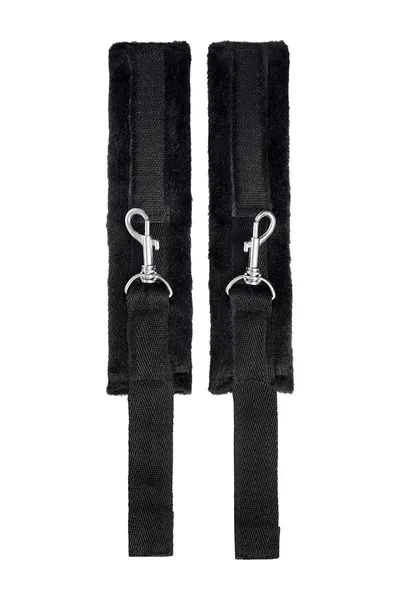 Remen za zaključavanje Anonimo #0701 sa jastukom, velur, Crna, 127 cm