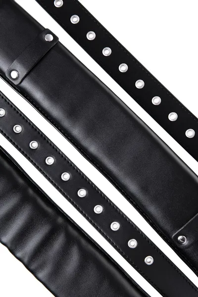 Stropa fixiruющaя Anonymo, PU koža, crna, 145 cm