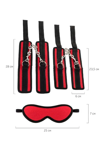 Anonimo band set #0705, poliester, crvena