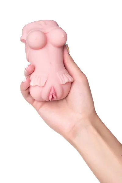 Masturbator realan TOYFA Juicy pussy Little flower, TPE, telesni, 11,5 cm