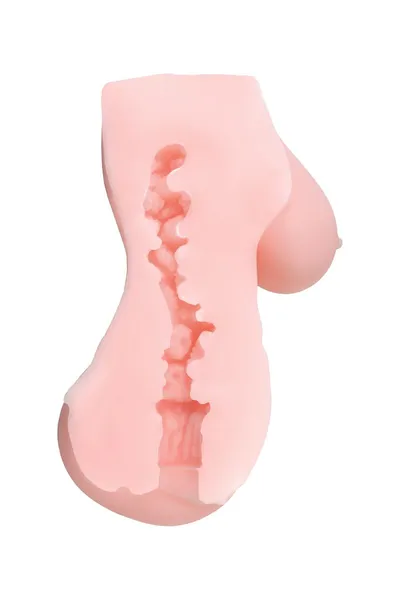 Masturbator realan TOYFA Juicy pussy Babycakes, TPE, telesni, 14,5 cm
