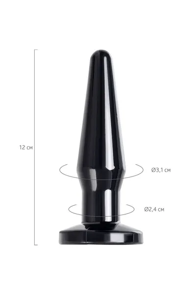 Analna čaura TOIFA Popo Pleasure Gemini α, TPE, Crna, 12,1 cm