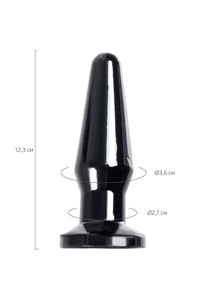 Analna čaura TOIFA Popo Pleasure Gemini β, TPE, Crna, 12,4 cm