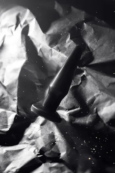 Analna čaura TOIFA Popo Pleasure Gemini β, TPE, Crna, 12,4 cm